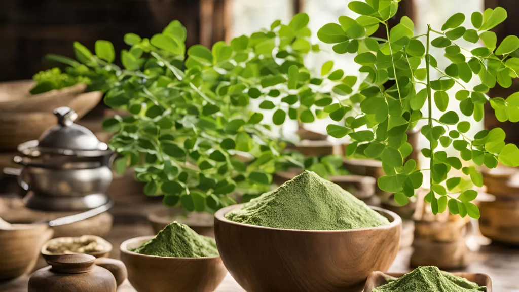 Moringa leaf powder in India